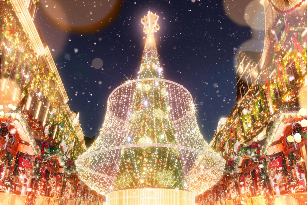 ハウステンボスイルミネーション｜光の王国｜クリスマスツリー