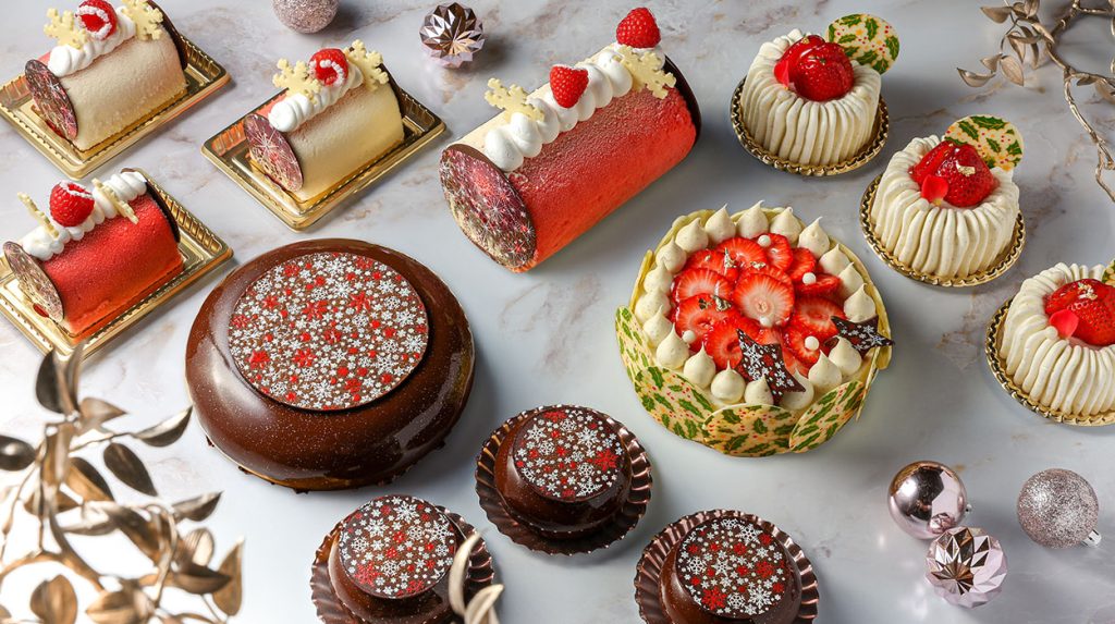 ヒルトン福岡シーホーククリスマスケーキ2025キービジュアル