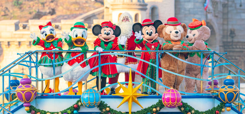 ディズニーシー_クリスマス_ディズニークリスマスグリーティング_メディテレーニアンハーバー