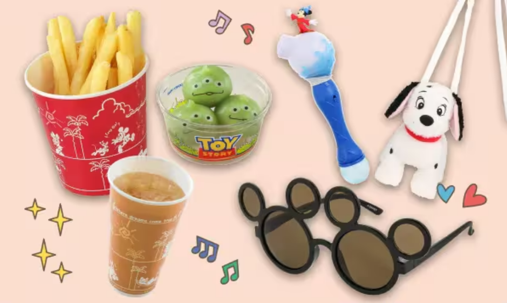 春ディズニーで当たる商品の写真