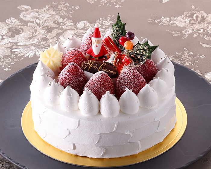 クリスマスいちごのショートケーキ