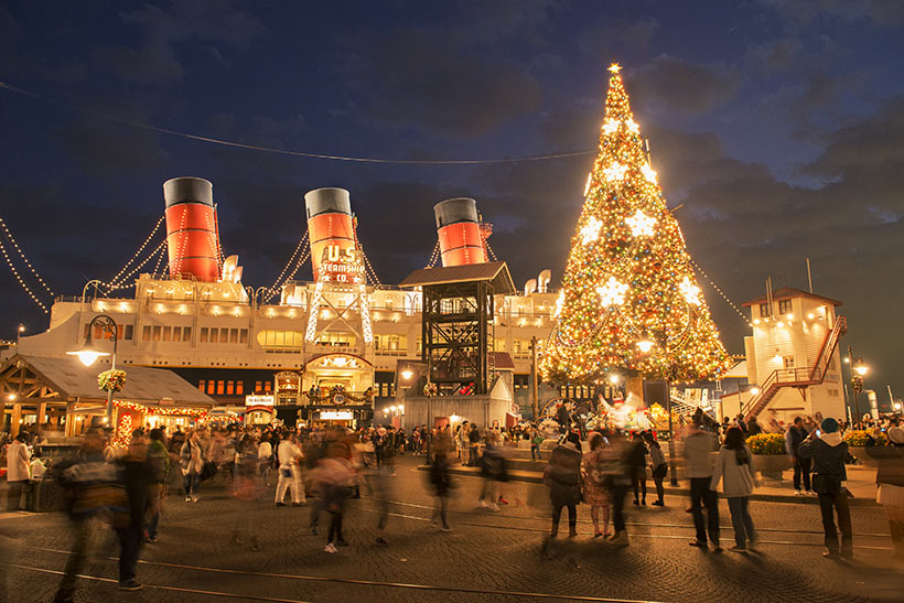 ディズニーシー_クリスマス_イルミネーション