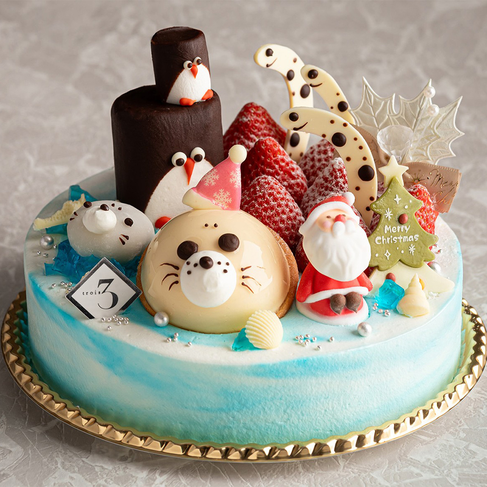 イチゴ・ド・ノエル ガトーシャンティ~マリンワールド海の中道~