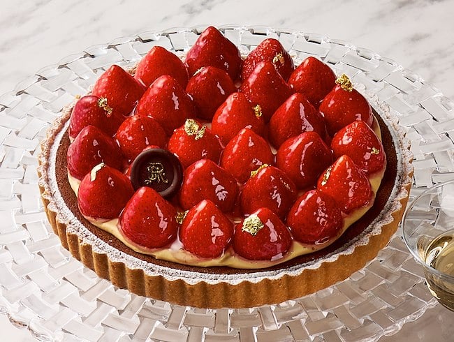 完熟苺タルト画像