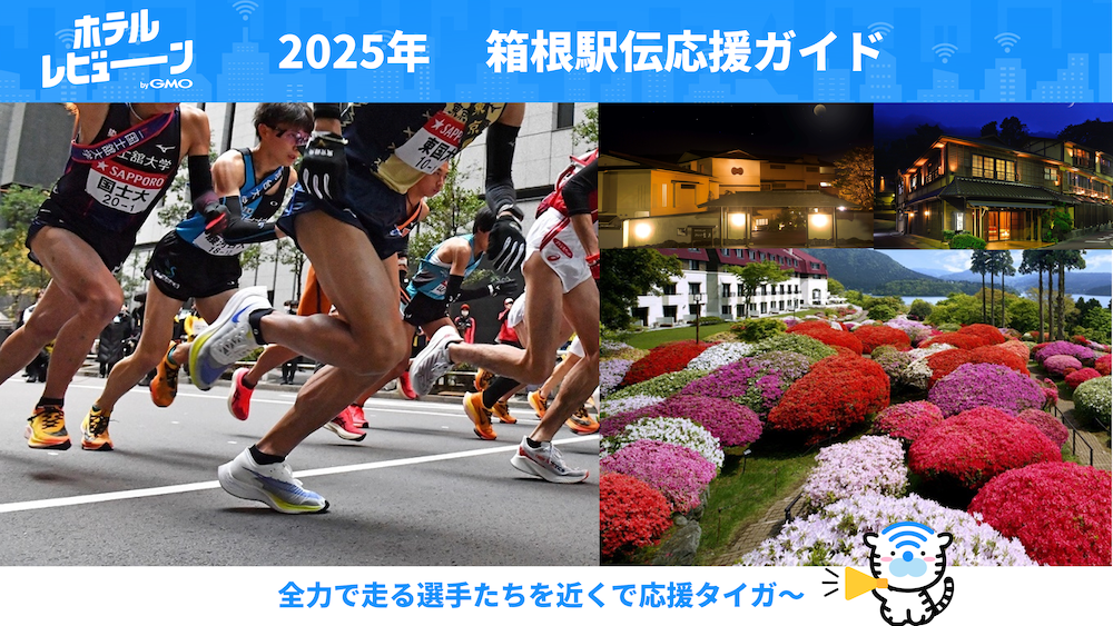 【箱根駅伝】観戦ガイドと温泉付きおすすめ宿泊先をご紹介