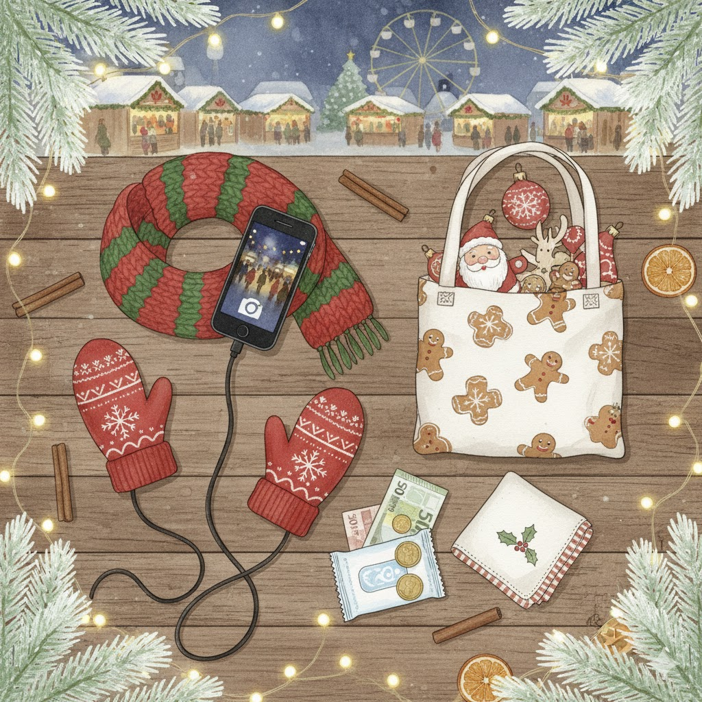 クリスマスマーケット 持ち物リスト