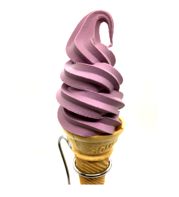 鎌倉いも吉館_紫芋_アイス_ソフトクリーム